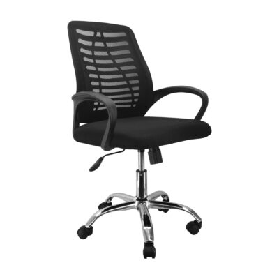 SILLA SECRETARIAL ERGONOMICA CON BRAZOS - Imagen 2